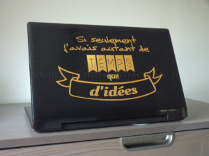 Sticker temps créatif