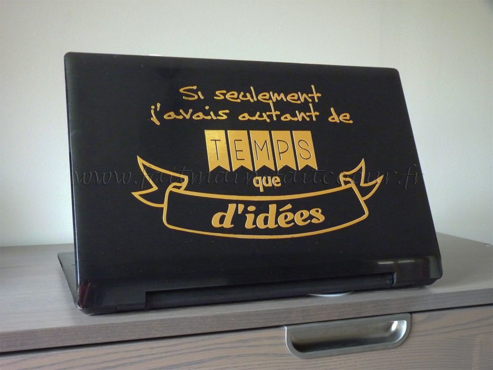 Sticker temps créatif